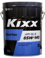 KIXX GEARTEC 85w140 GL-5 20L